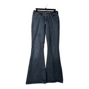 2124. SILVER DENIM JEANS‎ Y2K ERA FLARE STYLE LOW RISE MEDIUM WASH SIZE 30/35